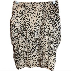 XXI Animal Print Skirt Tiger King Size  Small